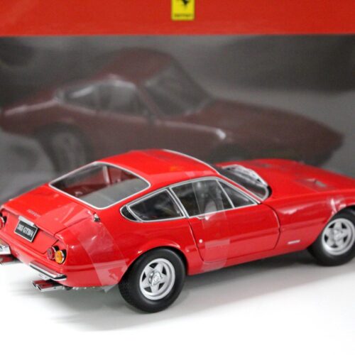 1:18 Kyosho Ferrari 365 GTB/4 Daytona 1971 Coupe red
