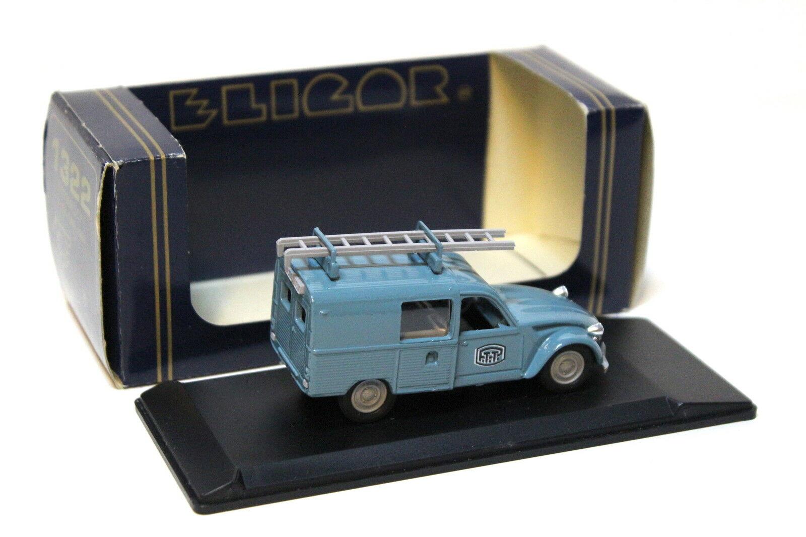 1:43 Eligor Citroen 3 CV *TELEPHONE* blue
