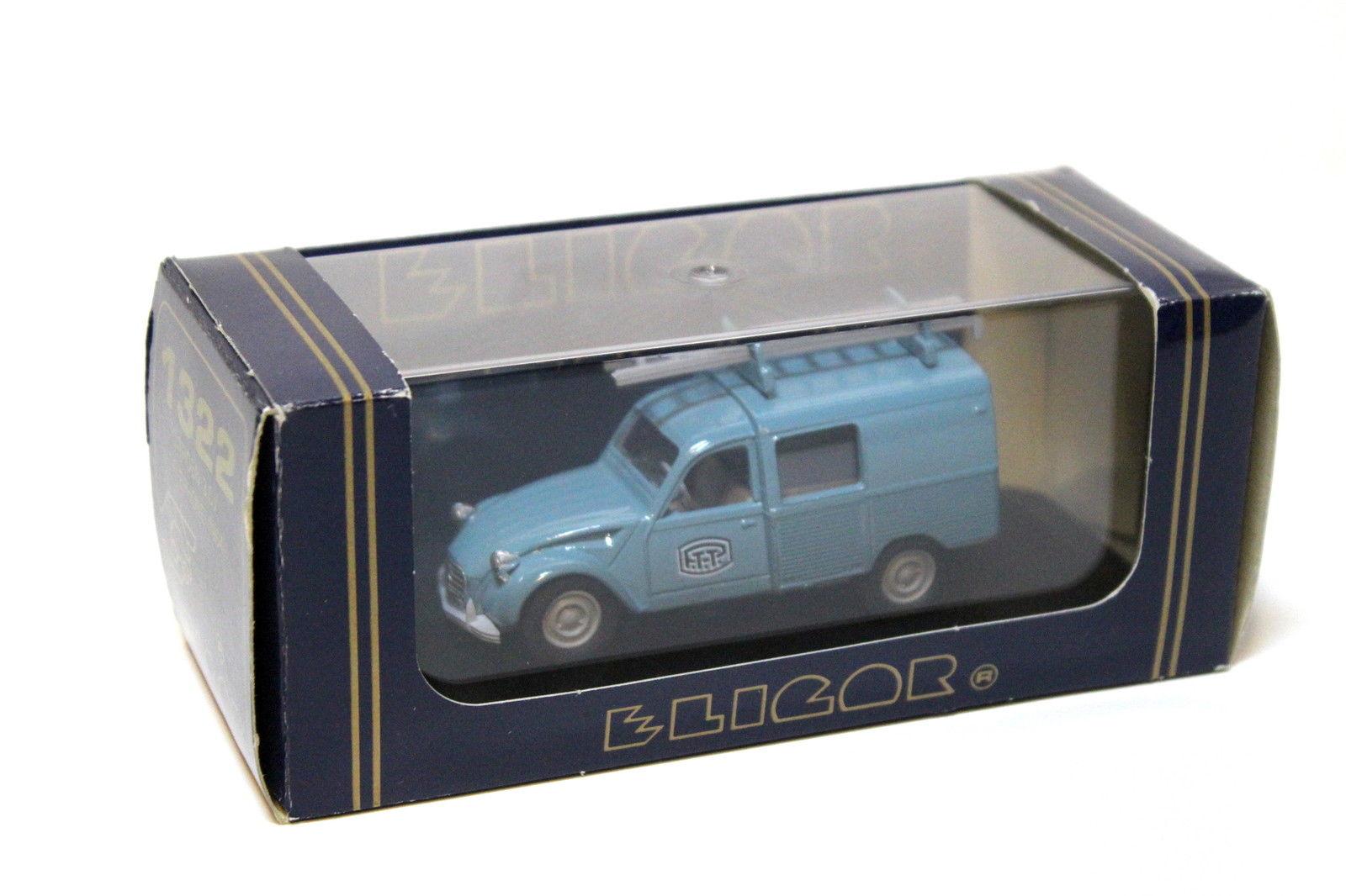 1:43 Eligor Citroen 3 CV *TELEPHONE* blue