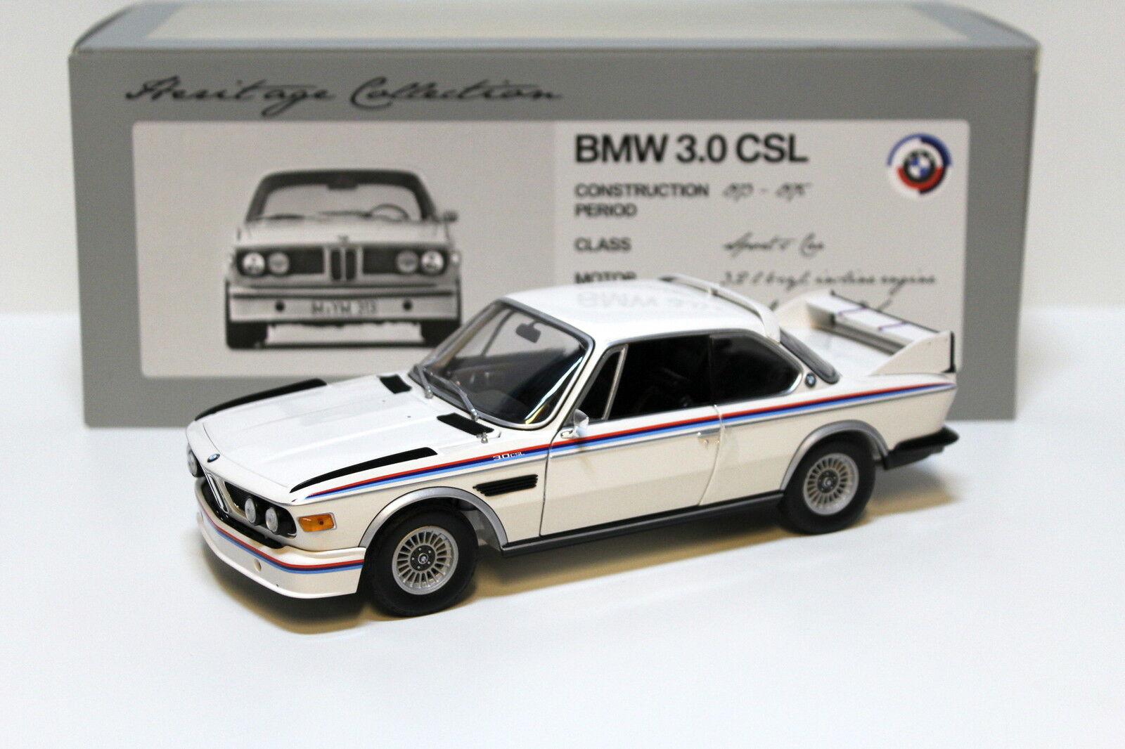 ID 44001 orig.jpg 1:18 Minichamps BMW 3.0 CSL white Heritage Collection DEALER VERSION