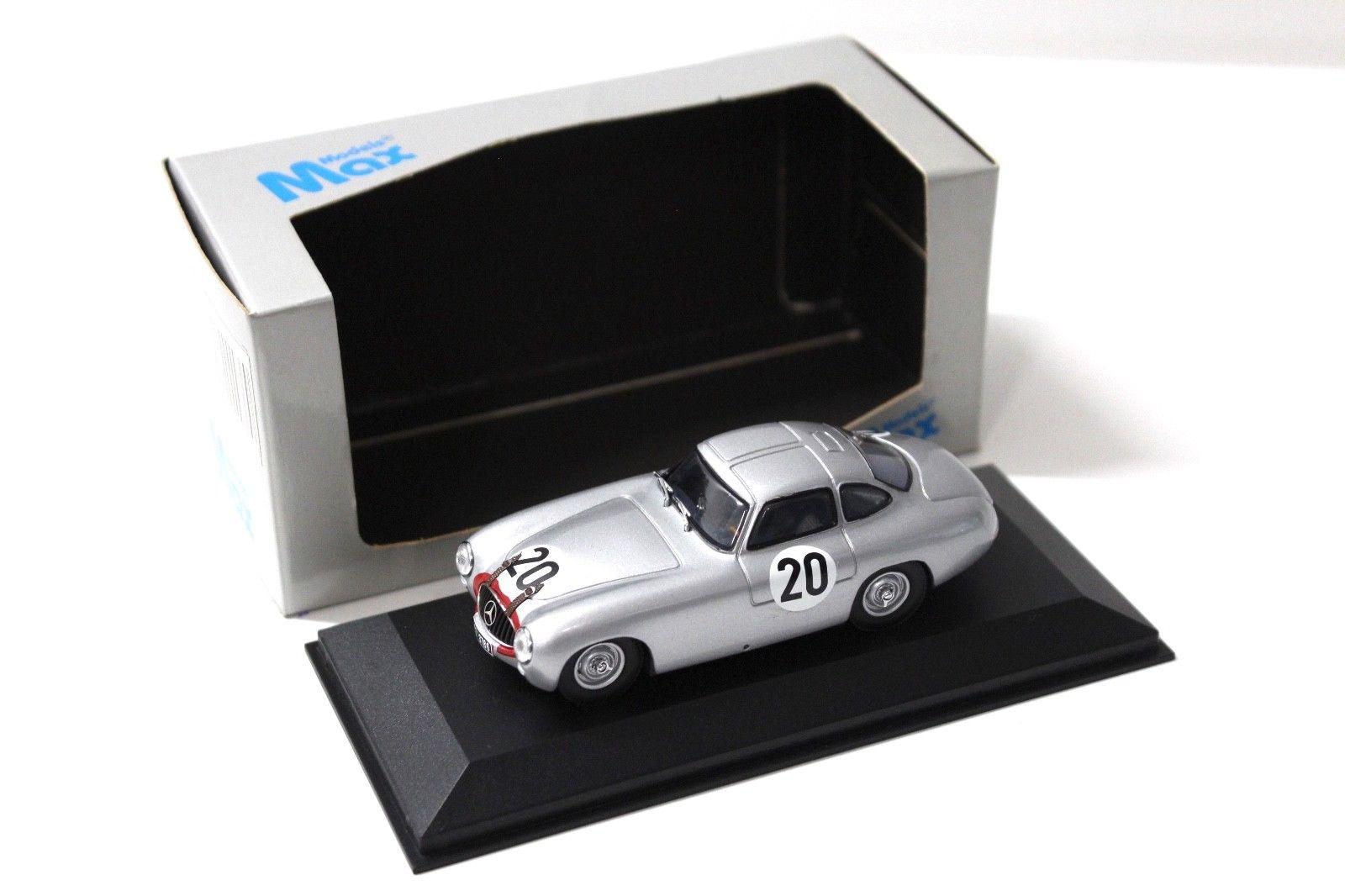 ID 44046 orig.jpg 1:43 Max Models Mercedes 300 SL #20 Le Mans silver