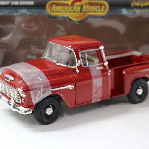 1:18 ERTL Chevrolet Chevy 3100 Stepside Pickup 1955 dark red