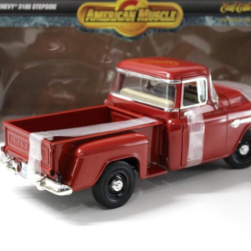 1:18 ERTL Chevrolet Chevy 3100 Stepside Pickup 1955 dark red