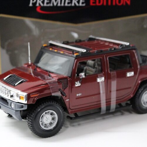 1:18 Maisto Hummer H2 SUT Concept dark red