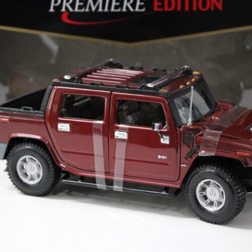 1:18 Maisto Hummer H2 SUT Concept dark red