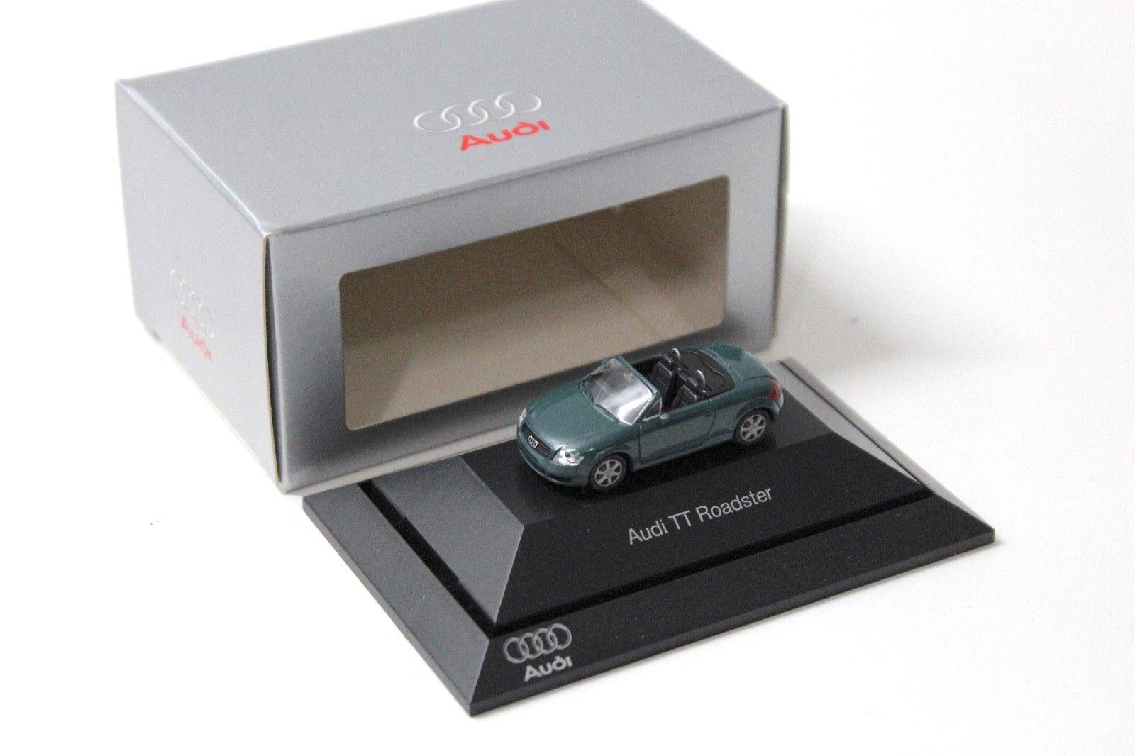 1:87 Rietze Audi TT Roadster green DEALER VERSION