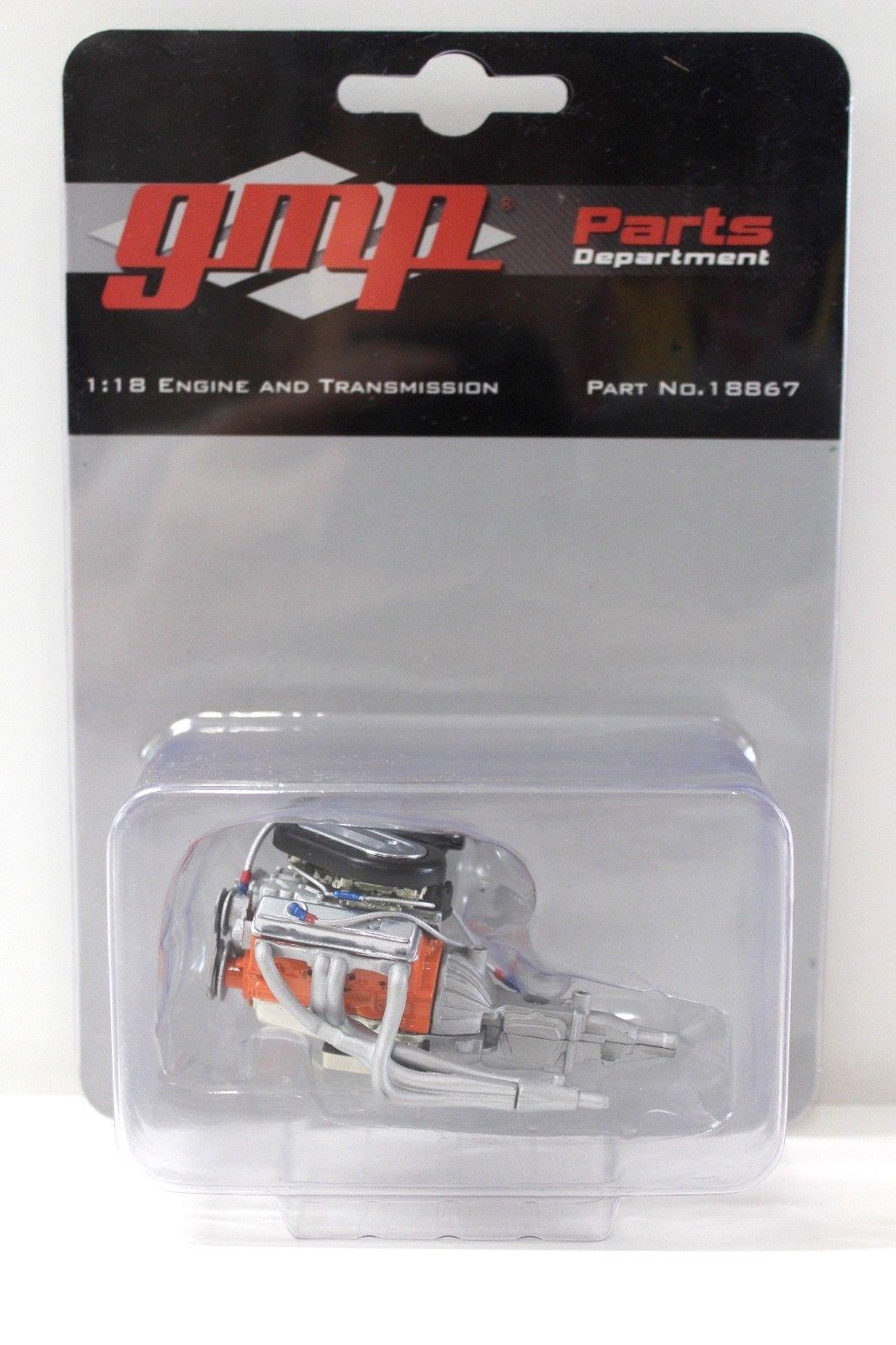 ID 44543 orig.jpg 1:18 GMP Trans Am 302 Motor Engine and Transmission