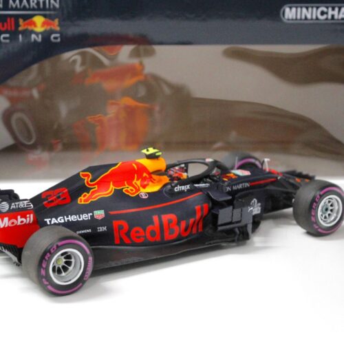 1:18 Minichamps F1 Aston Martin Red Bull Racing RB14 Verstappen Mexican GP 2018
