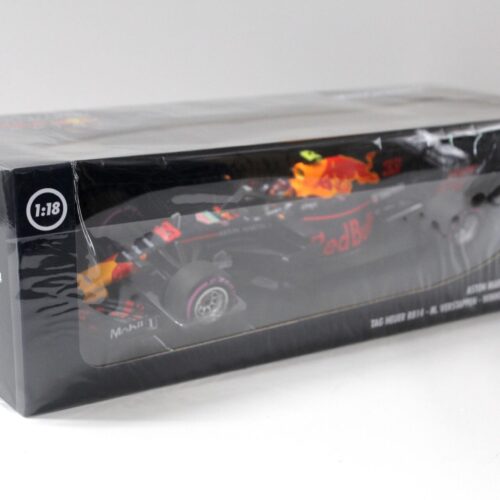 1:18 Minichamps F1 Aston Martin Red Bull Racing RB14 Verstappen Mexican GP 2018