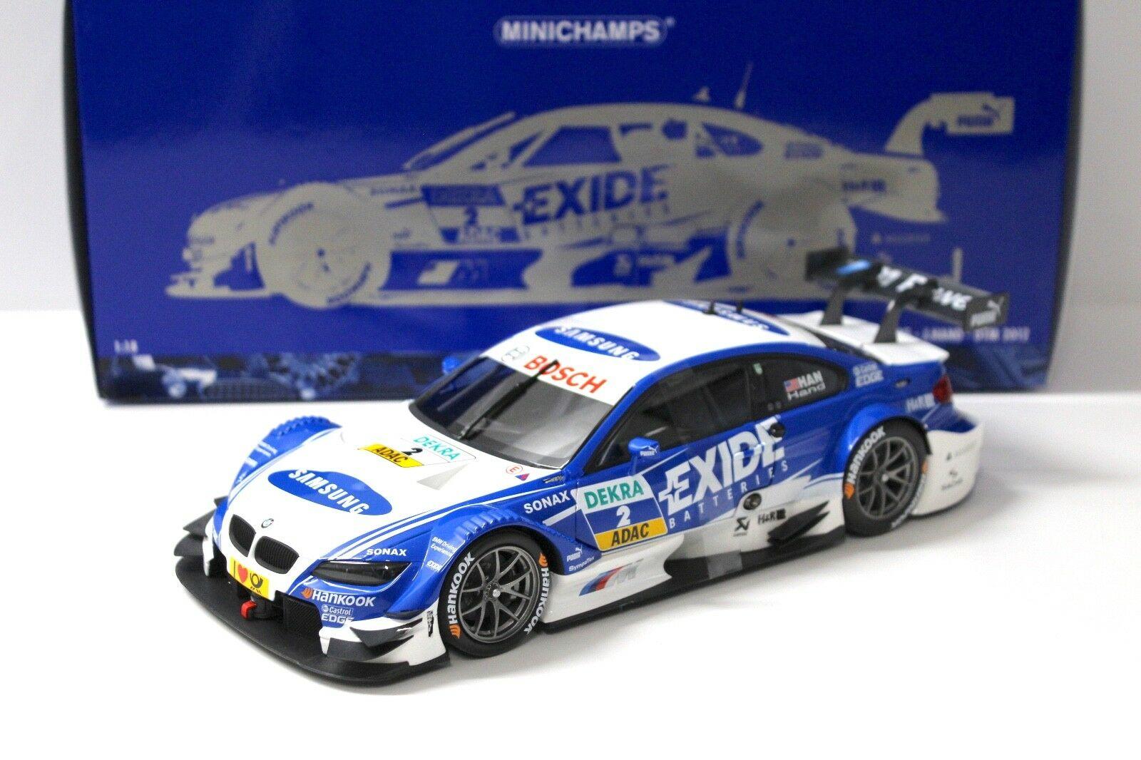 ID 44836 orig.jpg 1:18 Minichamps BMW M3 DTM Team RMG J.Hand 2012