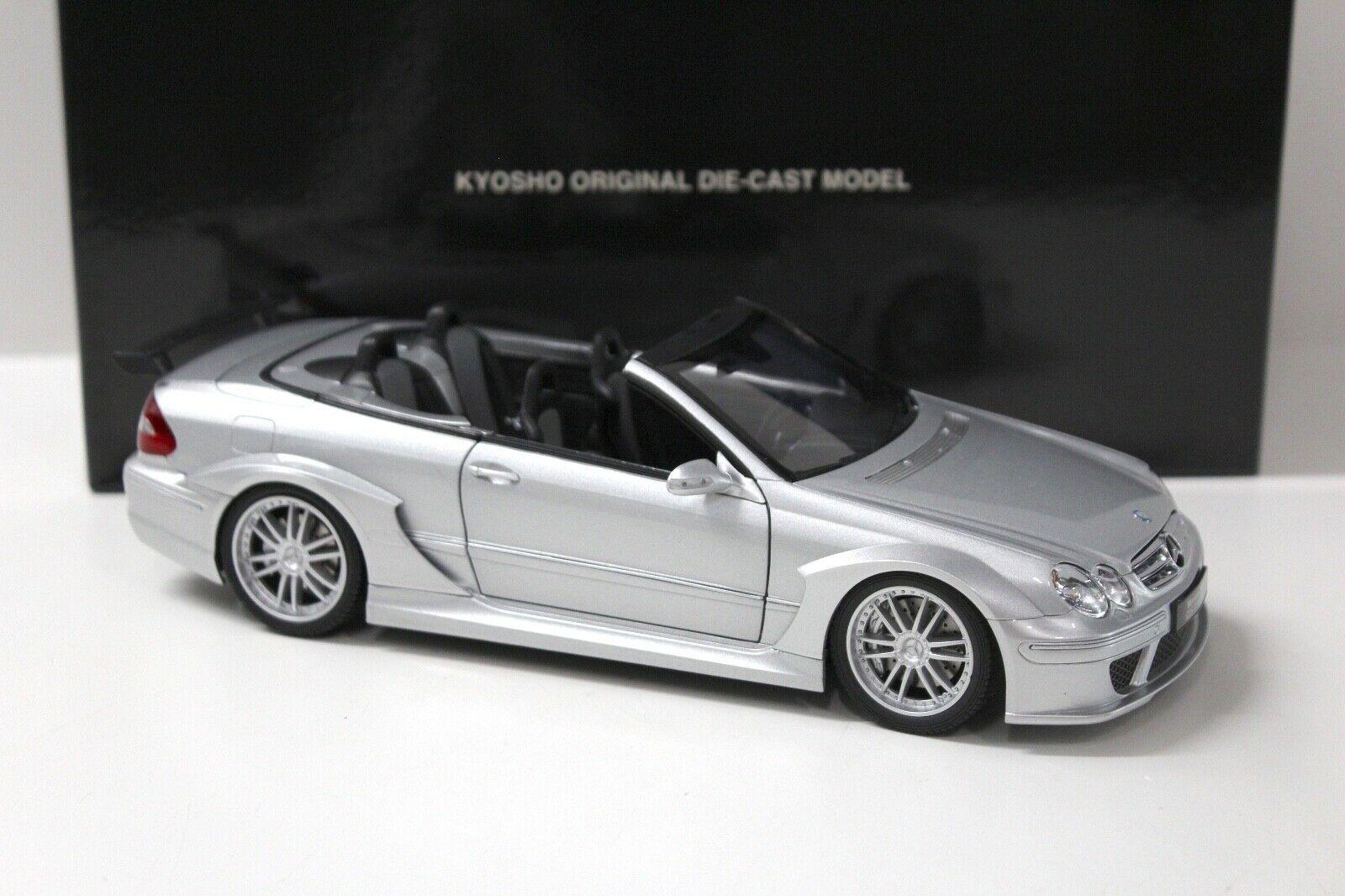 1:18 Kyosho Mercedes CLK AMG DTM Cabriolet silver