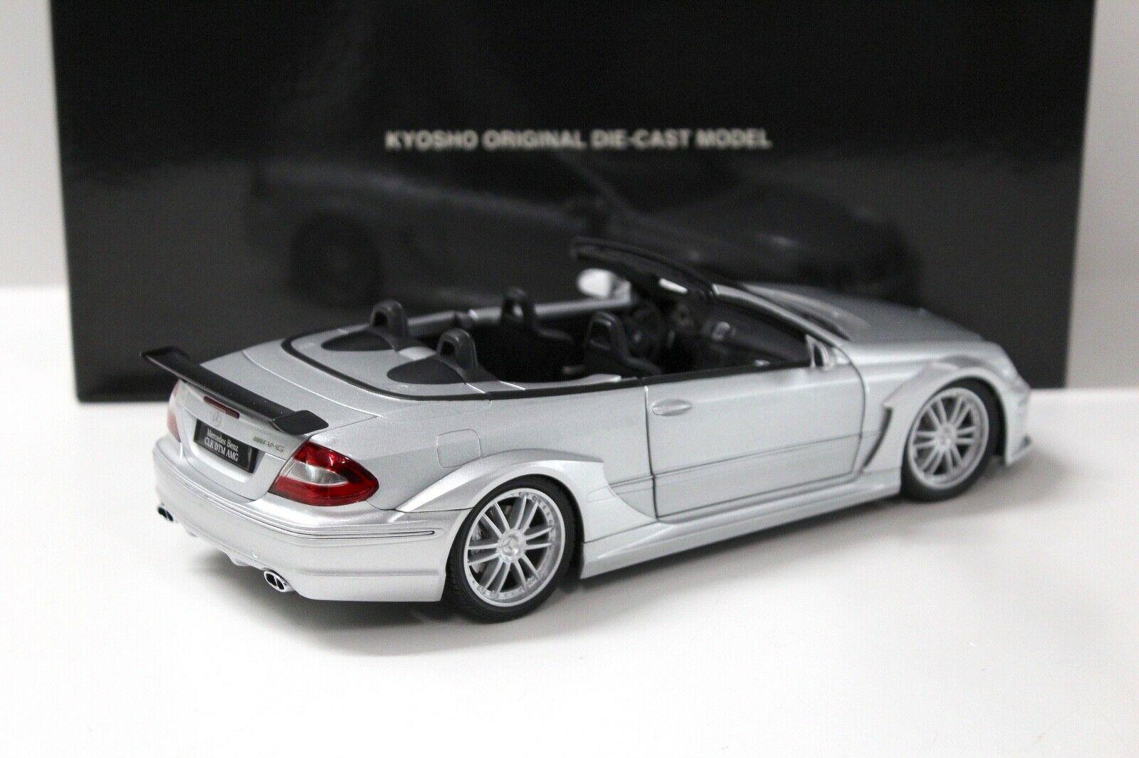 1:18 Kyosho Mercedes CLK AMG DTM Cabriolet silver