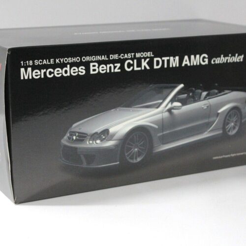 1:18 Kyosho Mercedes CLK AMG DTM Cabriolet silver
