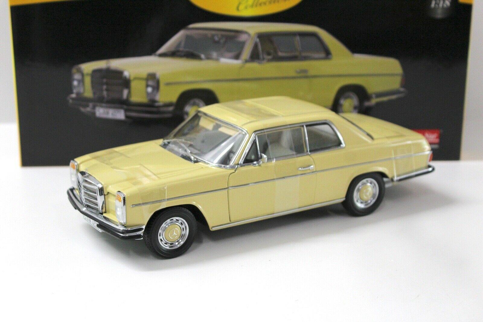 1:18 SunStar Mercedes Strich 8 Coupe 280C ahorn yellow
