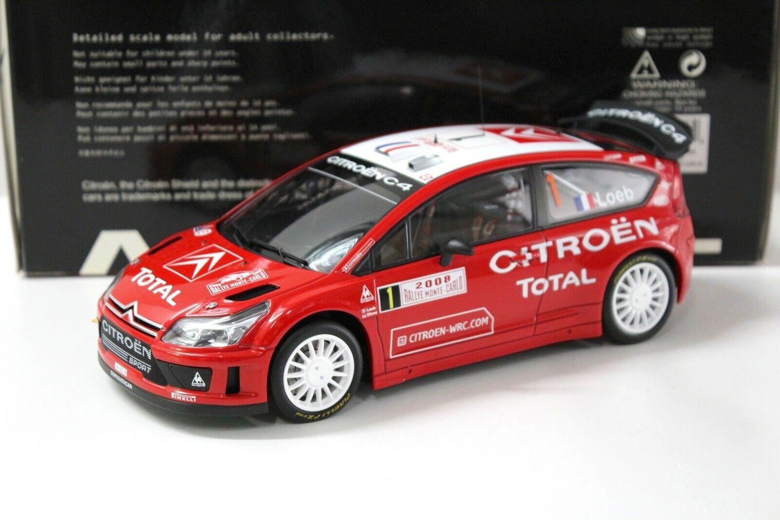 ID 45230 orig.jpg 1:18 AUTOart Citroen C4 Rallye Monte Carlo 2008 LOEB