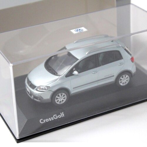1:43 Minichamps VW Cross Golf 2006 silver-blue DEALER VERSION
