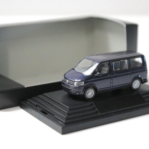 1:87 Wiking VW T5 Multivan dark blue DEALER VERSION