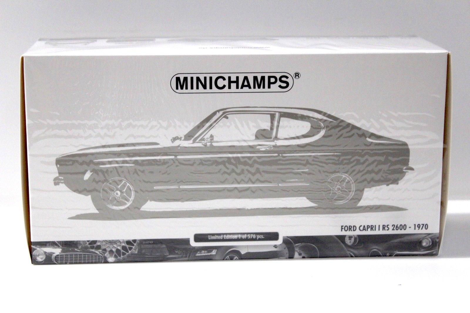 1:18 Minichamps Ford Capri I RS 2600 red/black