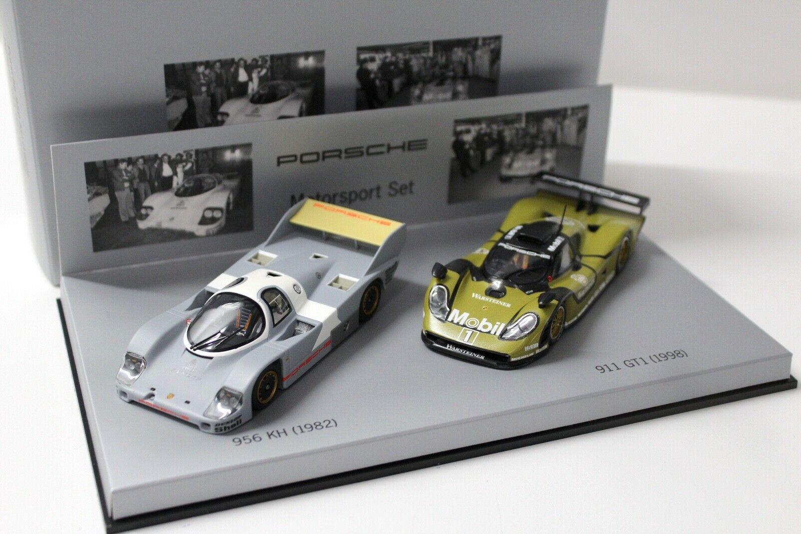 ID 45625 orig.jpg 1:43 Minichamps Porsche Motorsport SET 956 KH/ 911 GT1 DEALER VERSION