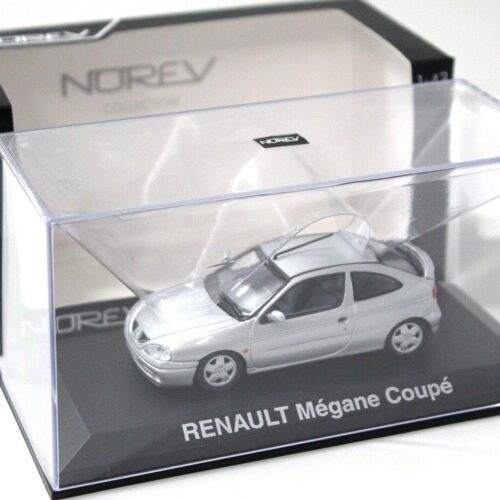1:43 Norev Renault Megane Coupe 2001 silver