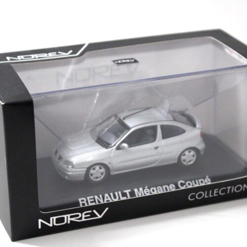 1:43 Norev Renault Megane Coupe 2001 silver