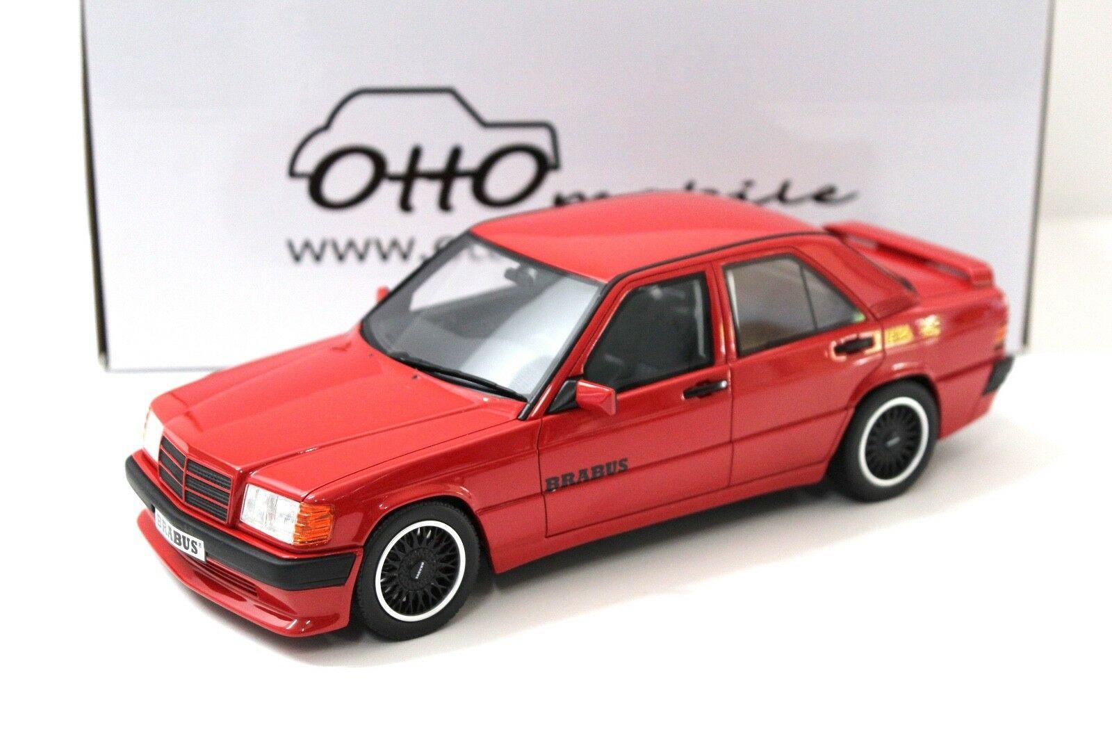 1:18 OTTO mobile OT674 Mercedes Brabus 190E 3.6S W201 red 1989
