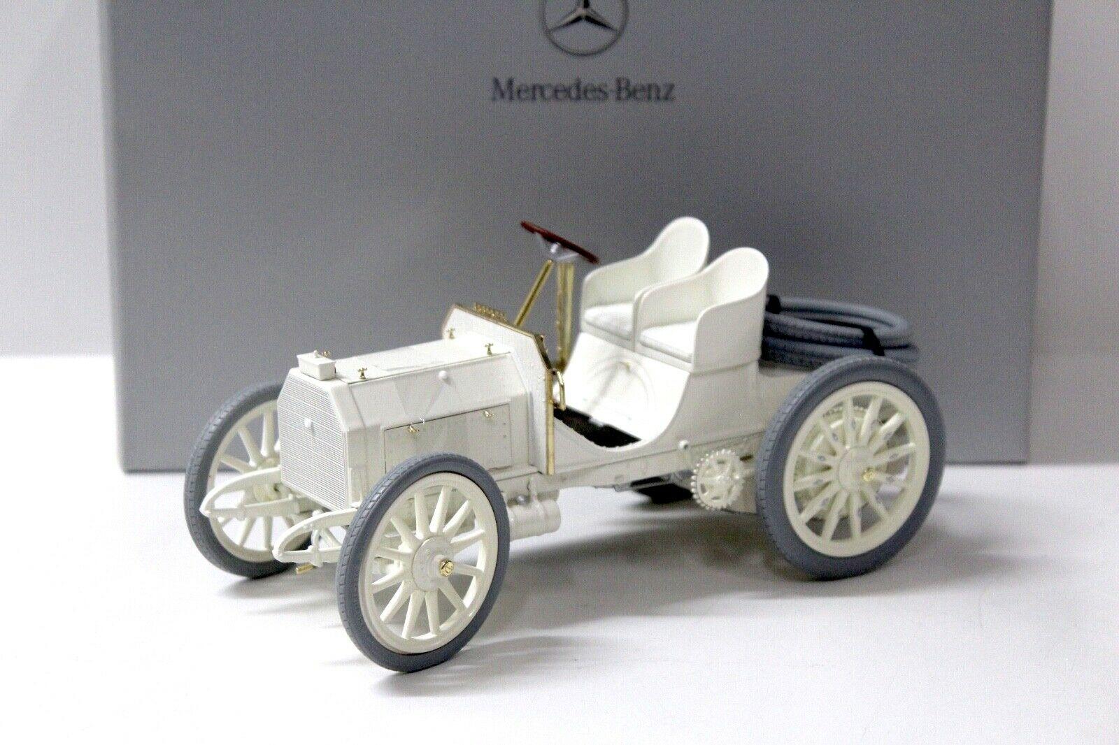 ID 45717 orig.jpg 1:18 Distler Mercedes 35 hp 1901 white DEALER VERSION