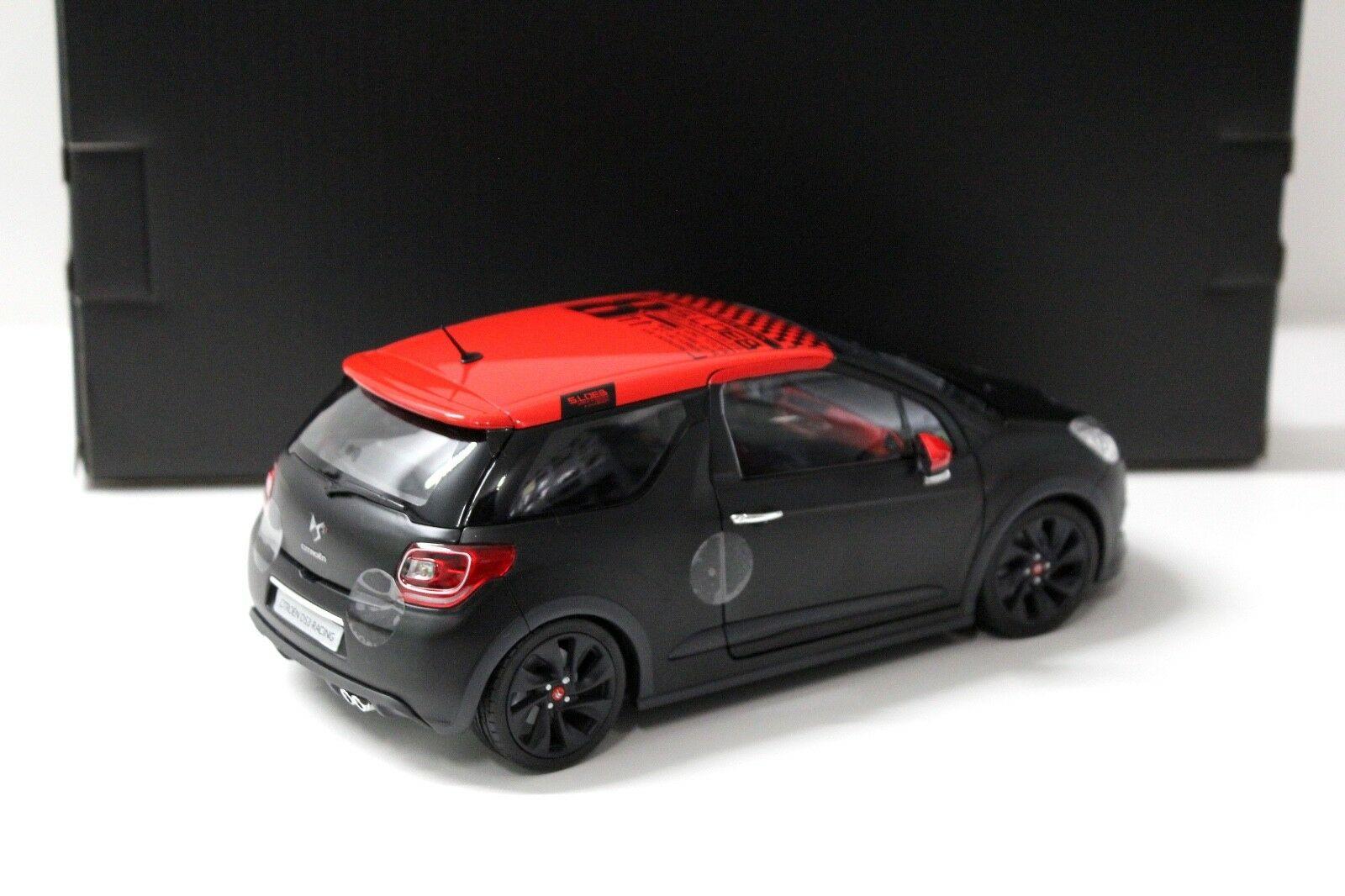 1:18 Norev Citroen DS3 Racing LOEB Edition black/ red