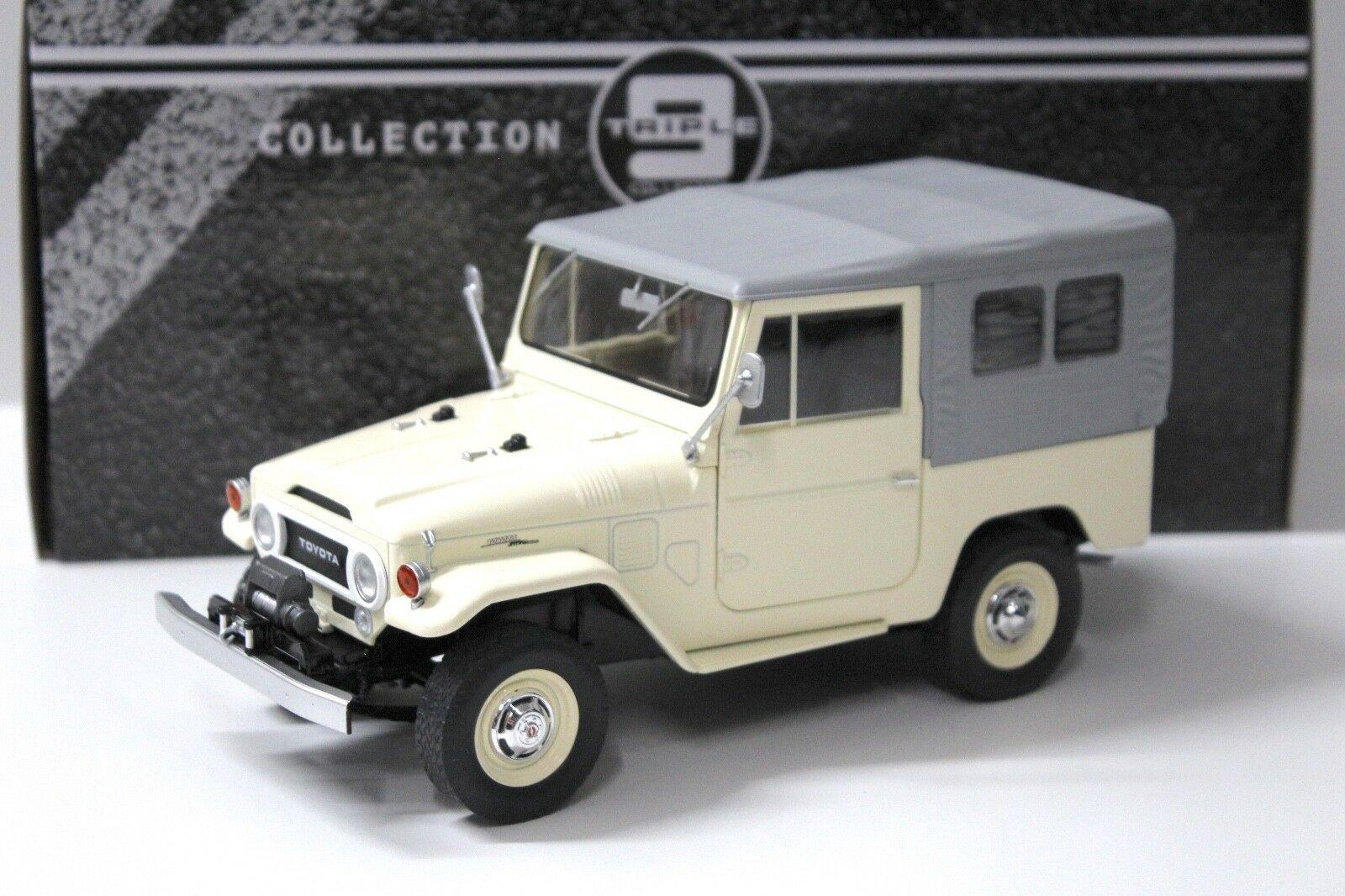 1:18 Triple9 Toyota Land Cruiser FJ40 beige 1967