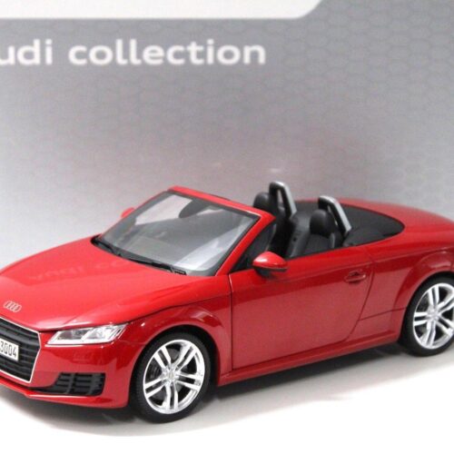 1:18 Minichamps Audi TT Roadster tango red DEALER VERSION - Image 1