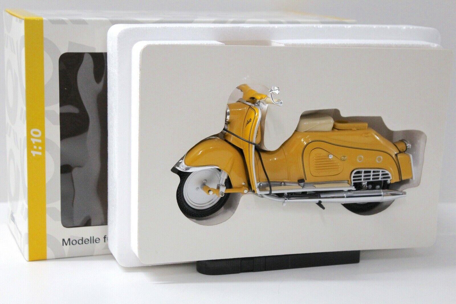ID 46371 orig.jpg 1:10 Schuco Zündapp Bella R204 Roller DB Post yellow