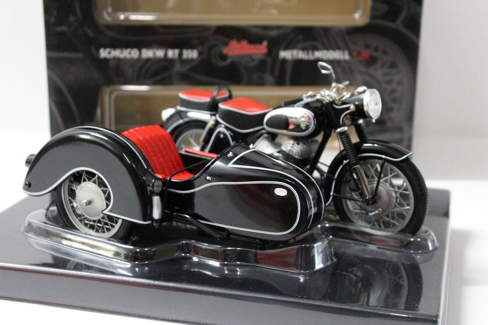 1:10 Schuco DKW RT 350 mit Beiwagen black