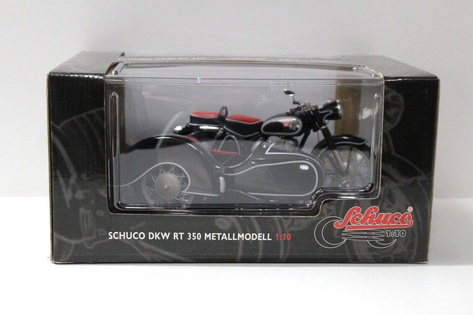 1:10 Schuco DKW RT 350 mit Beiwagen black