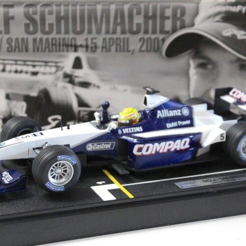 1:18 Hot Wheels BMW Williams F1 R.Schumacher IMOLA/ San Marino 2001