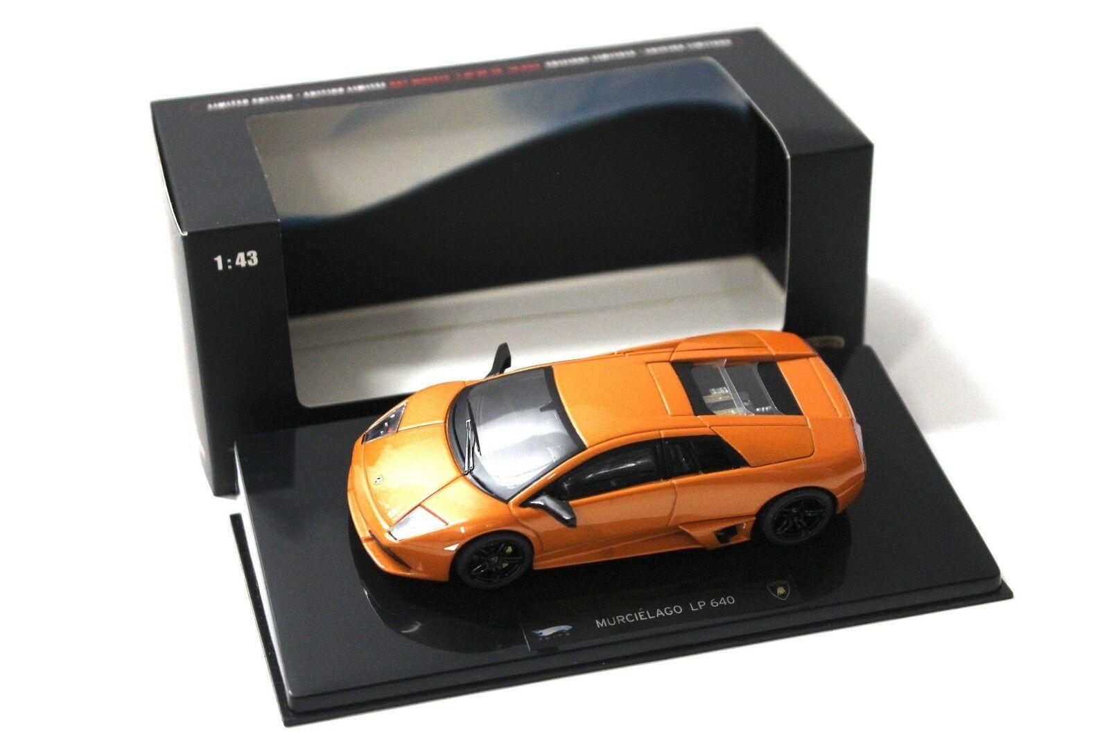 1:43 Hot Wheels Elite Lamborghini Murcielago LP640 orange