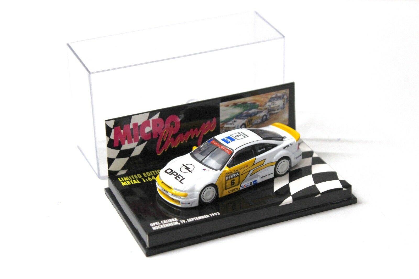 ID 46612 orig.jpg 1:64 Minichamps Micro Champs Opel Calibra Hockenheim #6 Rosberg