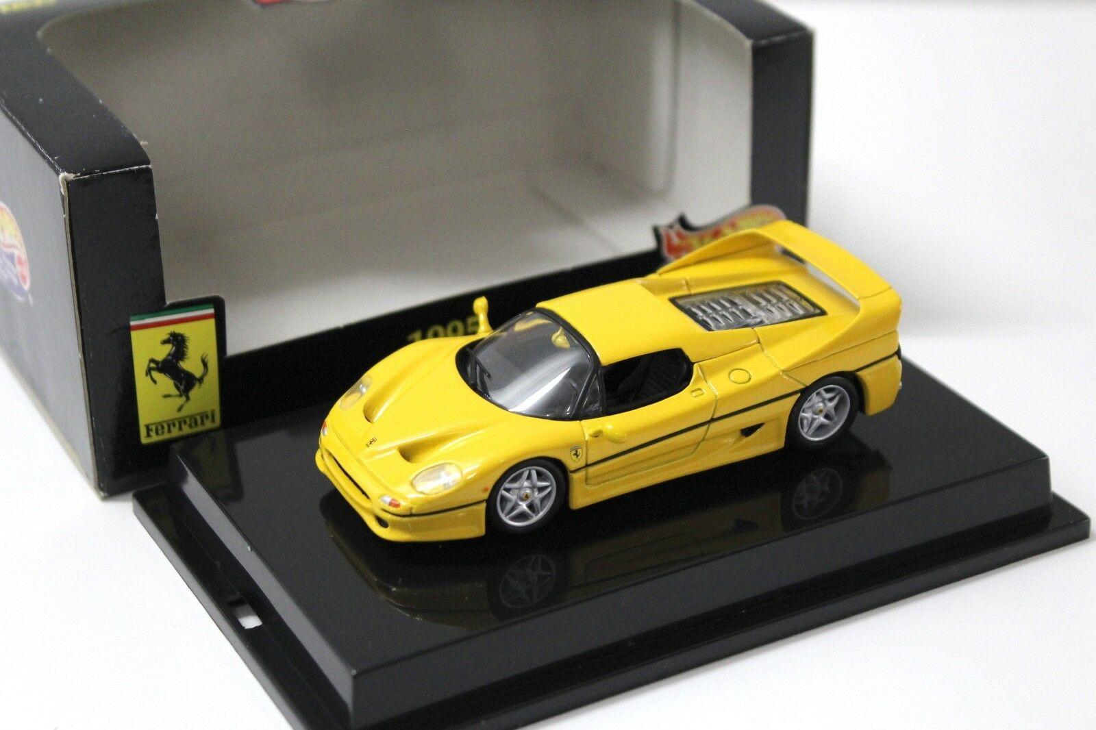 ID 46630 orig.jpg 1:43 Hot Wheels Ferrari F50 yellow 1995