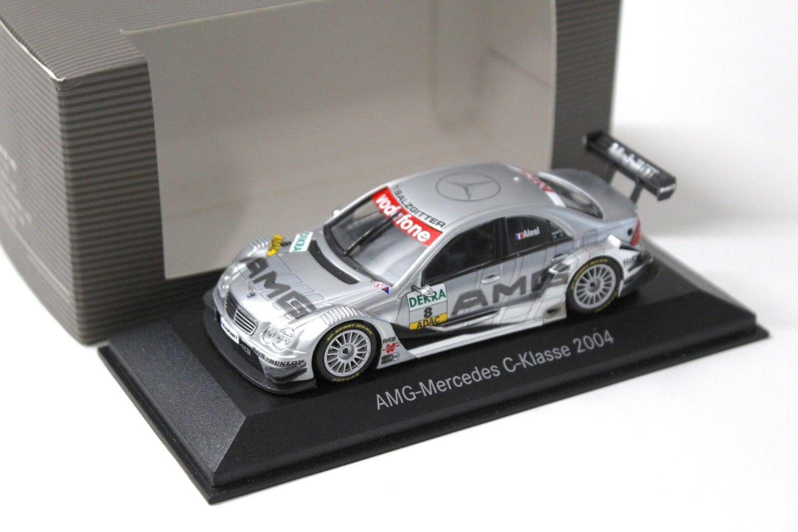 ID 46684 orig.jpg 1:43 Minichamps AMG Mercedes C-Klasse DTM 2004 Alesi #8 DEALER VERSION