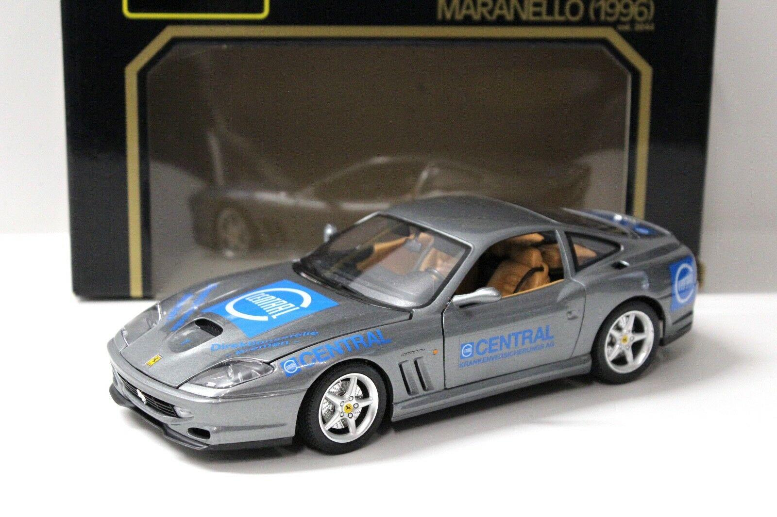 ID 47016 orig.jpg 1:18 Bburago Ferrari 550 Maranello "CENTRAL" grey