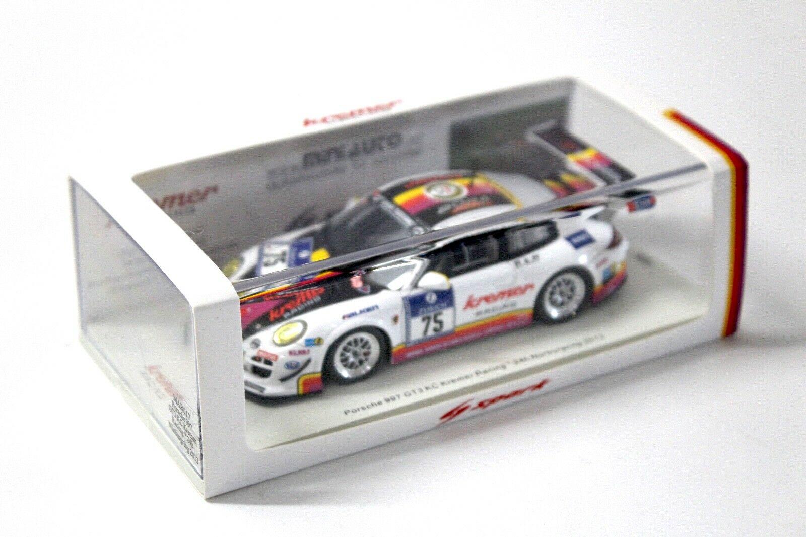 1:43 Spark Porsche 911 997 GT3 KC Kremer 24h 2013 #75