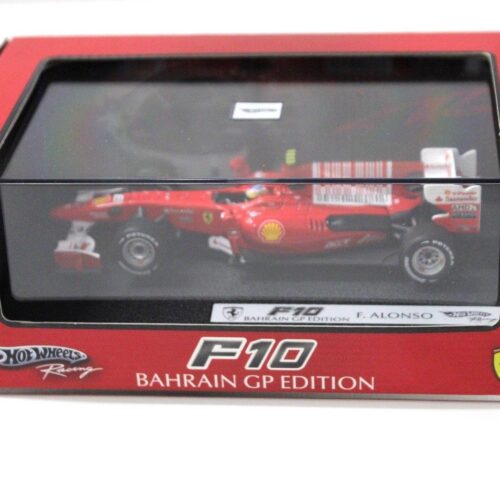 1:43 Hot Wheels Ferrari F10 F.Alonso BAHRAIN GP