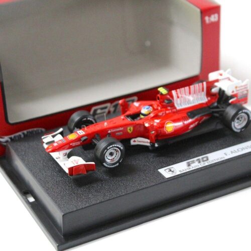 1:43 Hot Wheels Ferrari F10 F.Alonso BAHRAIN GP