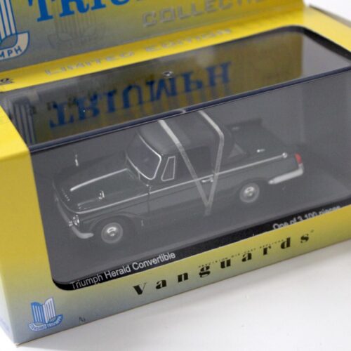 1:43 Vanguards Triumph Herald Convertible with Top Conifer dark green