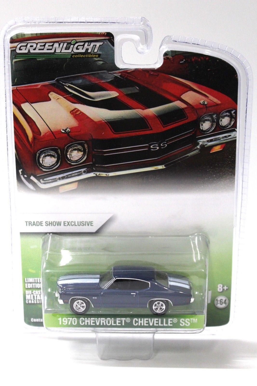 ID 47466 orig 1.jpg 1:64 Greenlight Chevrolet Chevelle SS 1970 blue/ white