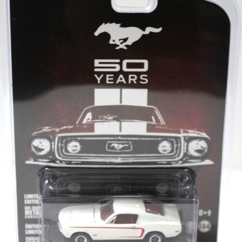 1:64 Greenlight Ford Mustang GT 1968 white *50 years*