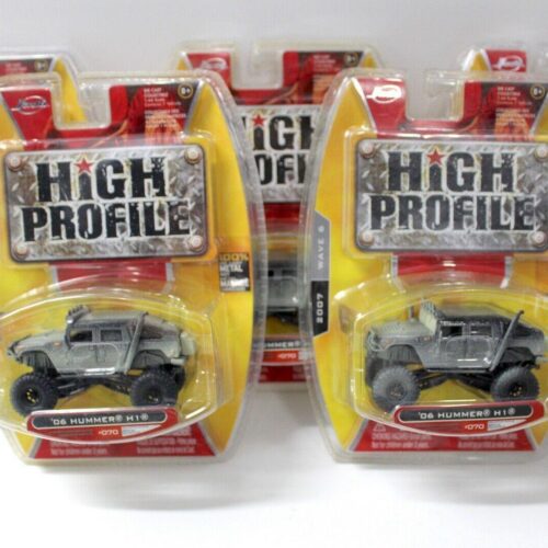 1:64 JADA Toys Hummer H1 MUDDY grey 5 pcs. SET