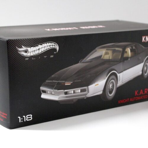1:18 Hot Wheels Elite Pontiac Trans AM Knight Rider KARR black/ silver