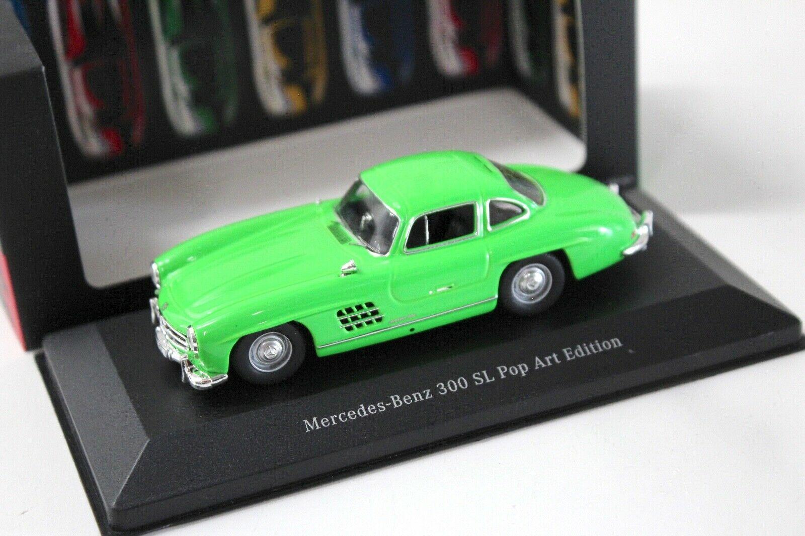 ID 47733 orig.jpg 1:43 Premium Collectibles Mercedes 300SL Pop Art green DEALER VERSION