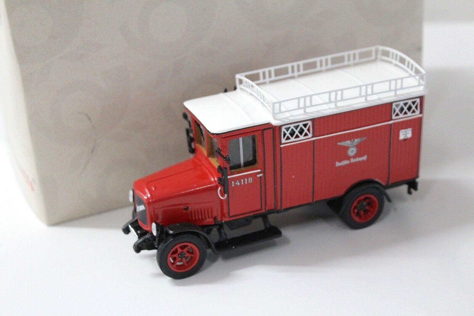 ID 47821 orig.jpg 1:43 Premium ClassiXXs Bergmann Elektrowagen "Deutsche Reichspost" red