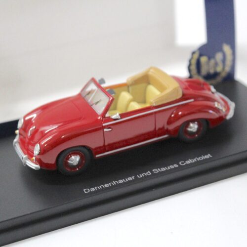 1:43 BOS Volkswagen Dannenhauer und Strauss Cabriolet red